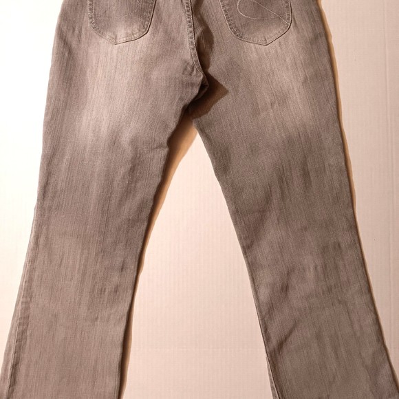 Chico's Jeans Womens 1 Gray Platinum Series Bootcut Medium Wash Denim 32x30 - Picture 7 of 12